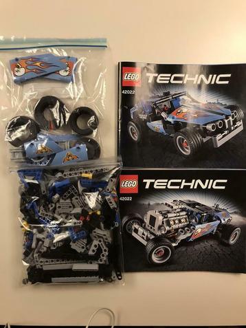 LEGO TECHNIC 42022 HOT ROD. ALS NIEUW., Kinderen en Baby's, Speelgoed | Duplo en Lego, Ophalen of Verzenden, Zo goed als nieuw