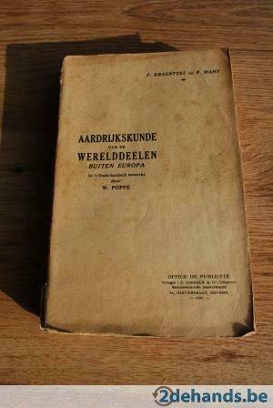 Aardrijkskunde van de werelddeelen buiten Europa, Antiquités & Art, Antiquités | Livres & Manuscrits