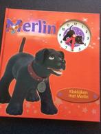 Livre racontant l'heure avec Merlin - très bon état, Livres, 3 à 4 ans, Comme neuf, Enlèvement