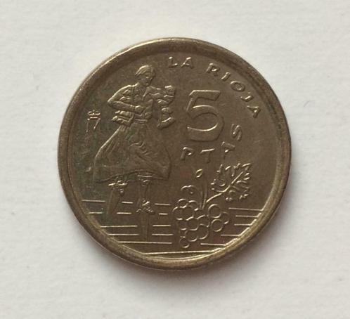5 pesetas (1996), Postzegels en Munten, Munten | Europa | Niet-Euromunten, Losse munt, Overige landen, Ophalen of Verzenden
