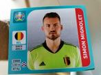 1 sticker nr. 117 Simon Mignolet Uefa 2020, Comme neuf, Sport, Enlèvement