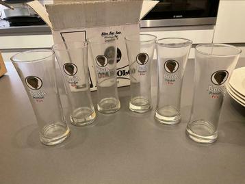 6 verres à Bière Bock, Enlèvement ou Envoi, Neuf, Verre à bière