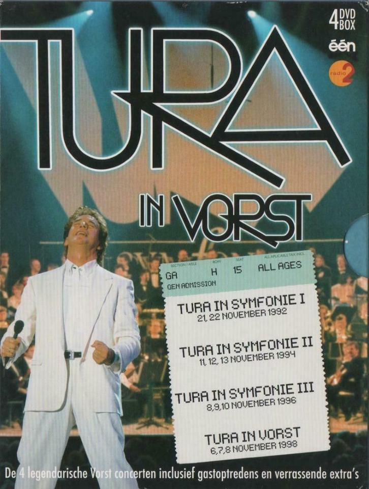 Will Tura IN VORST (Prachtige Box met 4 DVD's) + GRATIS....., Cd's en Dvd's, Vinyl | Nederlandstalig, Zo goed als nieuw, Overige genres