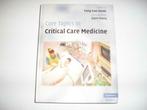 critical care medicine, Livres, Livres d'étude & Cours, Utilisé, Enlèvement ou Envoi