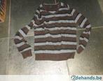 [3939]pull rayé coton champ taille large, Enlèvement ou Envoi, Porté, Taille 52/54 (L)