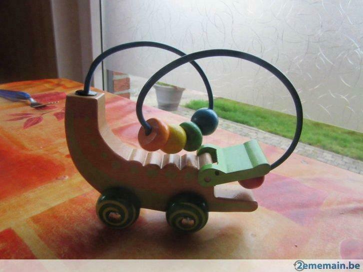 Animal runners- boulier crocodile, Kinderen en Baby's, Speelgoed | Houten speelgoed, Gebruikt, Ophalen of Verzenden