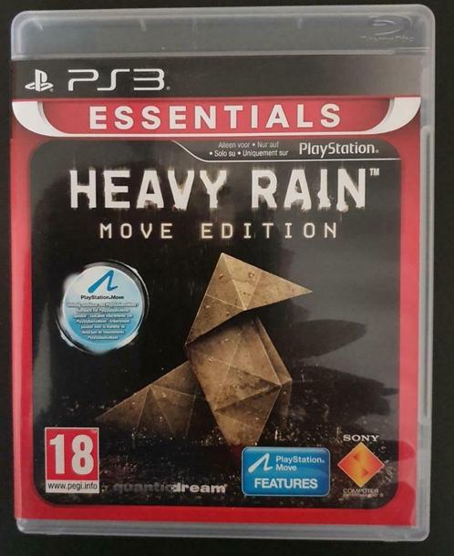 PS3 Heavy Rain (Move Edition), Consoles de jeu & Jeux vidéo, Jeux | Sony PlayStation 3, Utilisé, 1 joueur, À partir de 18 ans