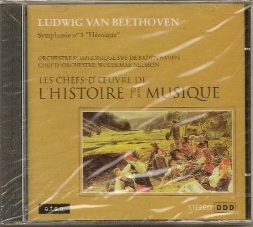 CD - Ludwig Van Beethoven, Orchestre Symphonique Baden Baden, CD & DVD, CD | Classique, Neuf, dans son emballage, Orchestre ou Ballet