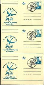 België 1996-Gele briefkaart reclame in 3 talen, Met stempel, Overig, Overig, Ophalen of Verzenden