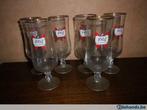 6 oude glazen Kronenbourg