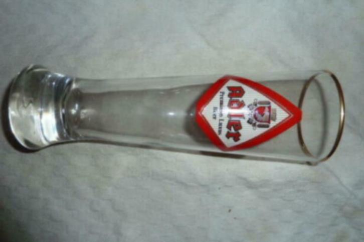 #E bier glas ADLER ' premium luxus beer ' Brouwerij Haacht, Verzamelen, Glas en Drinkglazen, Nieuw, Bierglas, Ophalen of Verzenden