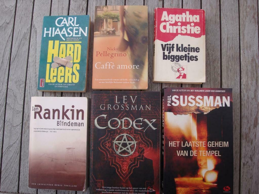 Romans - pakket van 6, Boeken, Overige Boeken, Ophalen of Verzenden, Gelezen