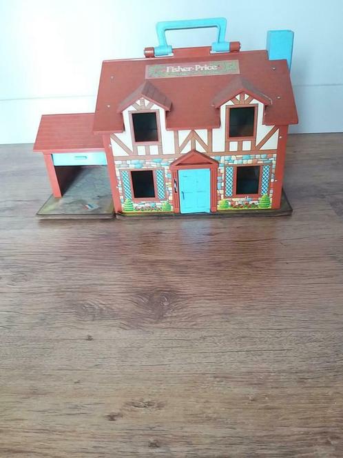 vintage Fisher Price huis nr 952, Kinderen en Baby's, Speelgoed | Fisher-Price, Zo goed als nieuw, Overige typen, Ophalen