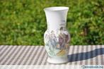 vase verre opaque decor asiatique