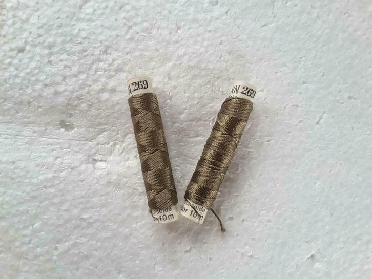 Zijden koord - Amann - 10 meter, Hobby en Vrije tijd, Naaien en Fournituren, Nieuw, Garen of Naald(en), Ophalen of Verzenden