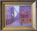 A de Launay Uitzicht op Parijs, Antiek en Kunst, Kunst | Schilderijen | Modern, Ophalen of Verzenden