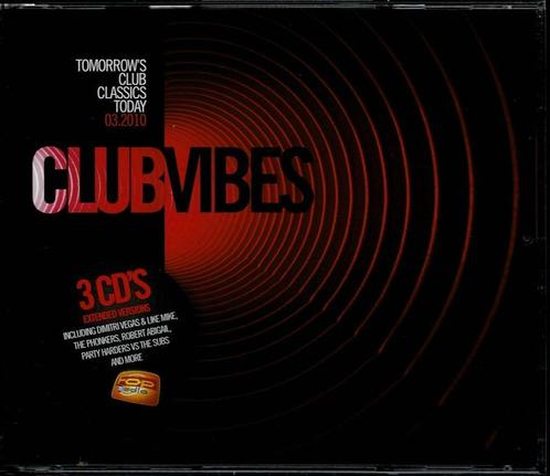 3CD Club Vibes 03.2010, Cd's en Dvd's, Cd's | Dance en House, Zo goed als nieuw, Boxset, Ophalen of Verzenden
