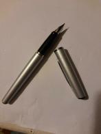 BALMAIN Paris zilverkleurige inktpen, met leren etui, Overige merken, Nieuw, Met doosje, Ophalen of Verzenden