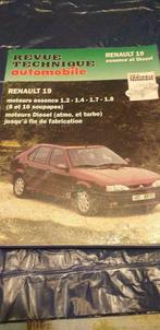 livre technique Renault 19, Enlèvement ou Envoi