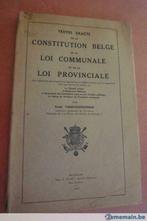 Livre ancien/ Constitution belge-1948, Enlèvement ou Envoi