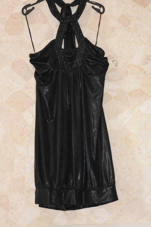 Blouse noir dos nu habillé et de soirée - taille M, Vêtements | Femmes, Blouses & Tuniques, Neuf, Taille 38/40 (M), Noir, Enlèvement ou Envoi