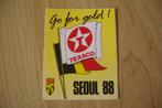 Sticker Seoul 88 (Texaco), Ophalen of Verzenden, Nieuw, Sport