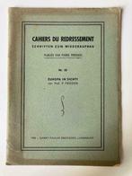 Cahiers du Redressement - Europa in sicht - Prof. P. Frieden, Livres, Enlèvement ou Envoi