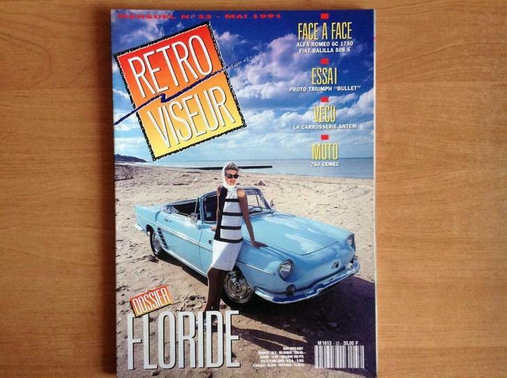 Magazines voitures anciennes Rétroviseur, Boeken, Auto's | Folders en Tijdschriften, Gelezen, Overige merken, Ophalen of Verzenden