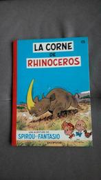 Spirou et Fantasio 6 La corne de rhinocéros Franquin 1975, Boeken, Gelezen, Ophalen of Verzenden, Eén stripboek