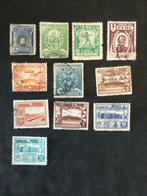 Peru, oude postzegels met/zonder opdruk, Postzegels en Munten, Ophalen of Verzenden