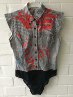 Mouwloze bodyblouse PIANURA STUDIO, Kleding | Dames, Made in Italy, Ophalen of Verzenden, Zo goed als nieuw, Maat 38/40 (M)