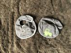 2 grijze slabbetjes Baby Boum, Kinderen en Baby's, Verzenden, Gebruikt