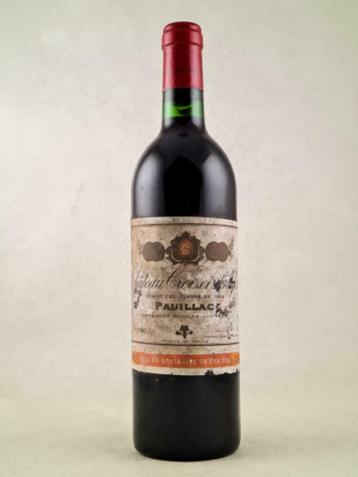 Ch Croizet Bages Pauillac 1980, Ophalen, Frankrijk, Rode wijn