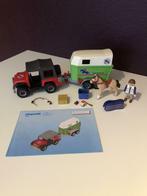 Voiture de transport chevaux Playmobil