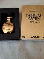 Parfum sacre caron 3 ml, Ophalen of Verzenden, Zo goed als nieuw