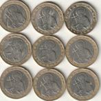 lot de 9 pièces de Bulgarie de 1 AEB, voir photos, n 42, Bulgarie, Enlèvement ou Envoi, Monnaie en vrac