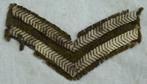 Rang Onderscheiding Chevron Korporaal, Battledress, jaren'40, Verzamelen, Embleem of Badge, Ophalen of Verzenden, Landmacht