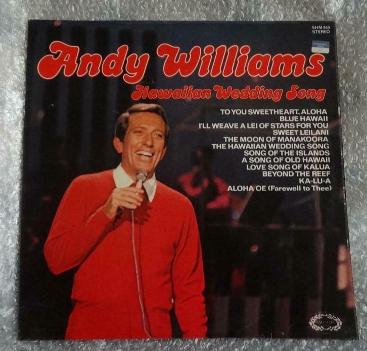 Andy Williams, CD & DVD, Vinyles | Pop, 1960 à 1980, Enlèvement ou Envoi