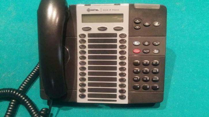 téléphone voip MITEL 5224 (soldes), Télécoms, Téléphones fixes | Combinés & sans fil, Utilisé, 1 combiné, À Faible Émission d'Ondes