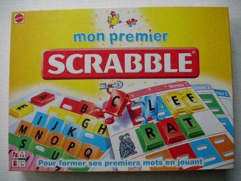 Jeu " Mon premier Scrabble"., Enfants & Bébés, Jouets | Éducatifs & Créatifs, Comme neuf, Langue et Lecture, Enlèvement ou Envoi