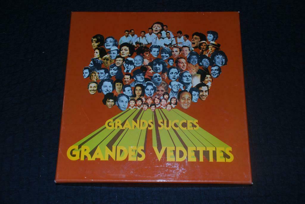 ② Coffret de 9 vinyles 33T Grands Succès Grandes vedettes