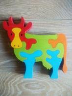 Magnifique puzzle en bois multicolore 6pieces/1iere age, Enfants & Bébés, Enlèvement ou Envoi, Neuf, Autres types