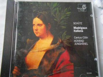 Heinrich Schütz,  Madrigaux italiens, Cantus Cölln, Enlèvement ou Envoi, Baroque, Chant