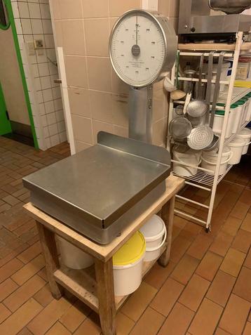 Balance Bizerba professionnel avec table, Electroménager, Balances, Enlèvement ou Envoi, Utilisé