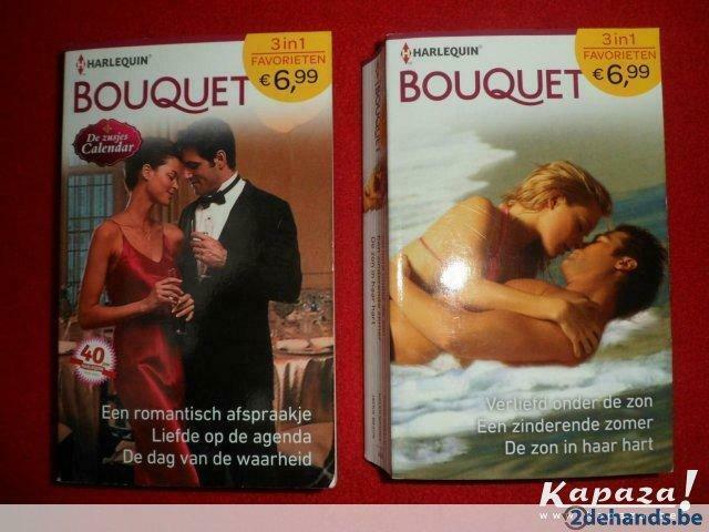 Harlequin Bouquet favorieten (3 in 1) / 2 titels, Boeken, Romans, Gelezen, Ophalen of Verzenden