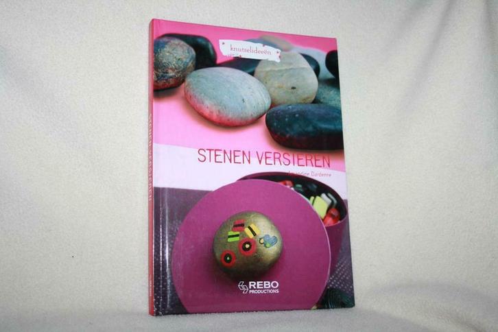 Stenen versieren – Amadine Dardenne Knutselideeën, Boeken, Hobby en Vrije tijd, Zo goed als nieuw, Overige onderwerpen, Ophalen of Verzenden