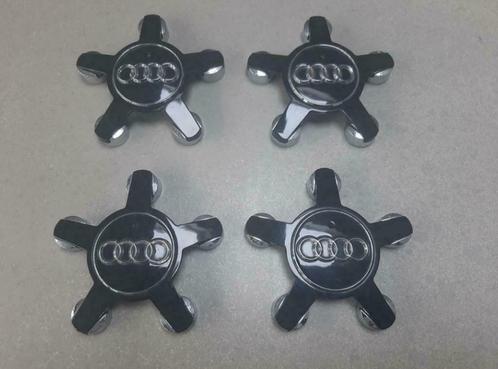 4 Audi originele ster center caps, Auto-onderdelen, Overige Auto-onderdelen, Audi, Gebruikt, Ophalen of Verzenden