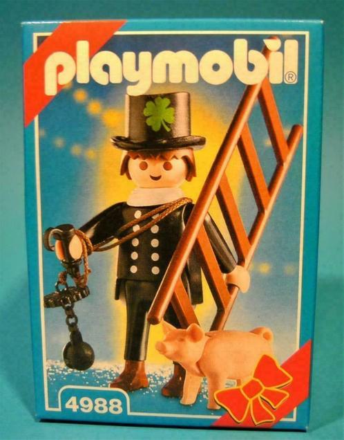 PLAYMOBIL - Exclusieve set ! - Schoorsteenveger - 4988 -, Kinderen en Baby's, Speelgoed | Playmobil, Nieuw, Complete set, Ophalen of Verzenden