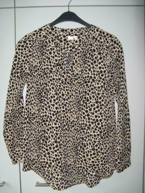 Blouse neuve avec joli imprimé animalier (léopard), taille S, Vêtements | Femmes, Blouses & Tuniques, Comme neuf, Taille 36 (S)