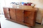 vintage dressoirkast met schuiven en spiegel, Huis en Inrichting, Ophalen, Gebruikt, 100 tot 150 cm, 150 tot 200 cm